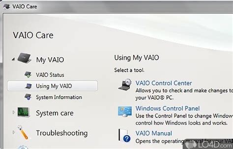 vaio care premium tools|install vaio care windows 10.